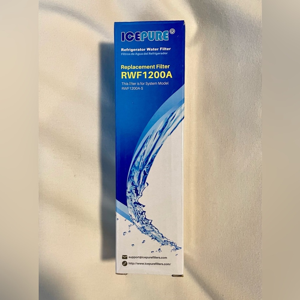 *NIB* ICEPURE RWF1200A/RWF1200A-S Refrigerator Water Filter Replacement